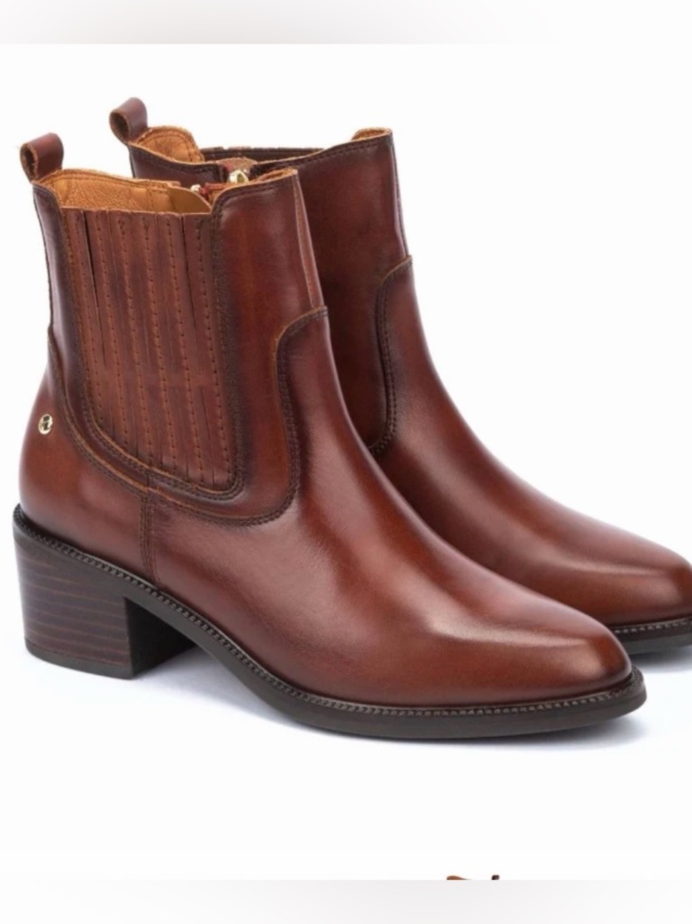 PIKOLINOS BACAROT LEATHER ANKLE BOOTS WOMEN'S